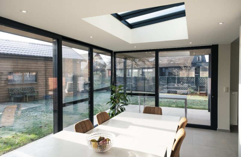 Extension avec verrière