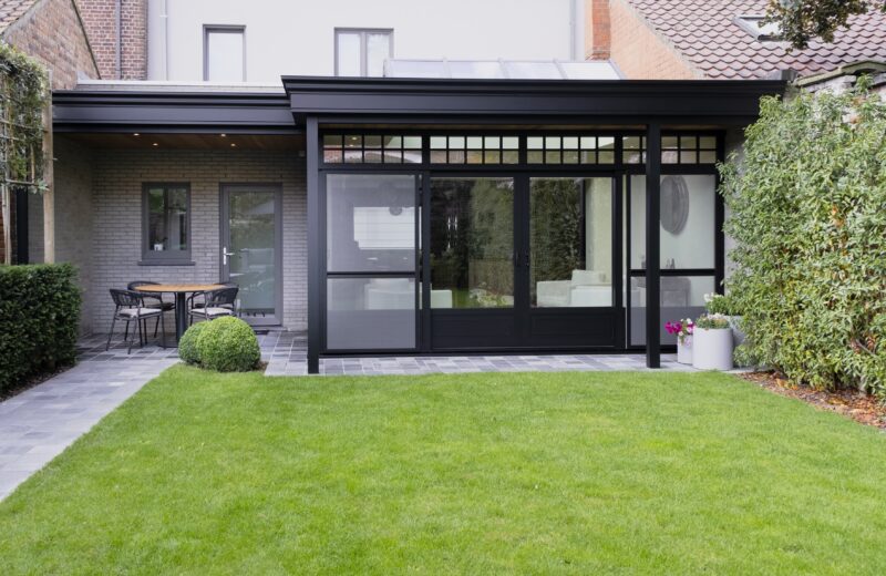 Véranda d'une habitation privée